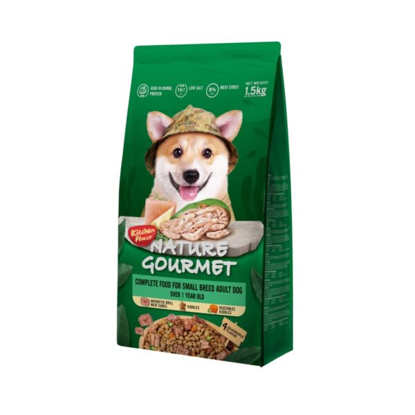 KF Dog Dry Nature Gourmet Small Breed Adult FP 1,5 Kg