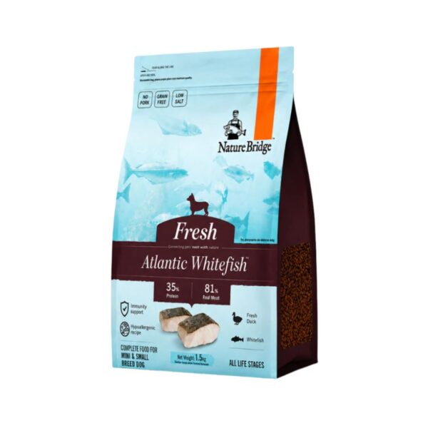NB Dog Dry Fresh Atlantic Whitefish